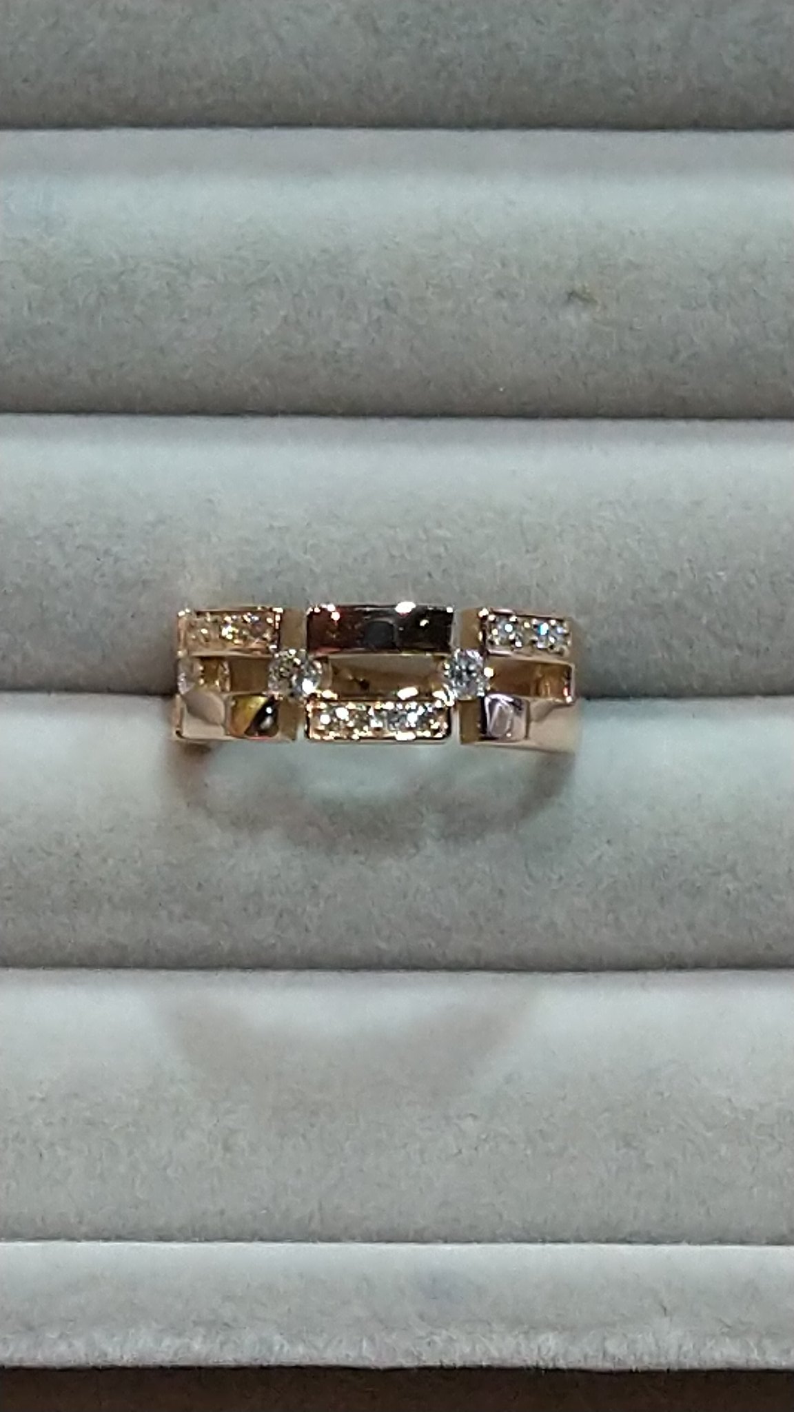 K18ピンクゴールドダイヤリングのご案内 | jewelry-fujikiのブログ